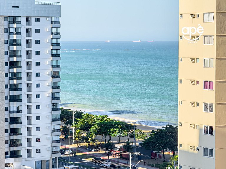 Apto Aconchegante a Poucos Passos do Mar.